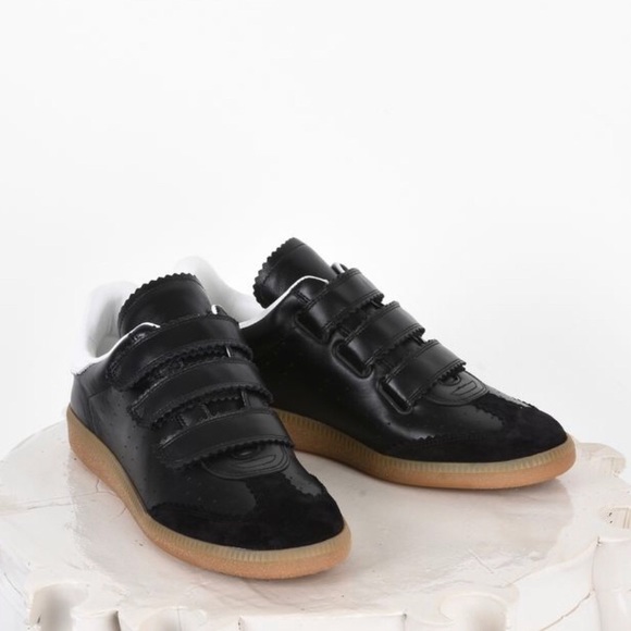 isabel marant beth sneakers black